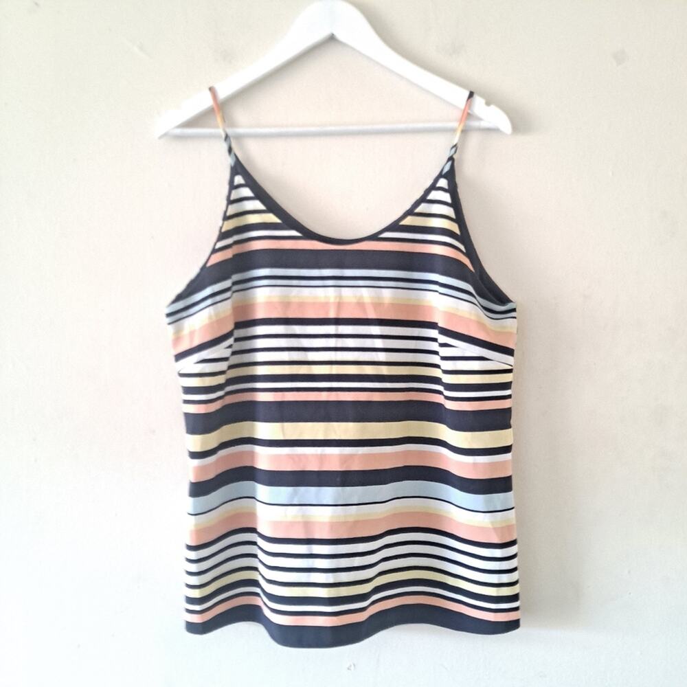 The Limited Multicolored Striped Cami Sleeveless Top - Size Large